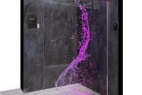 PALME_Duschabtrennung_Badezimmer_LED_Lichter_Lichttechnik_Lichtdesign_Laser_Walk-In-Aprejo-MAGIC-Lasergravur_WATER_LED