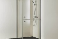 Palme-Duschabtrennung-TopDrive-Dusche-Duschkabine-Bad-Badezimmer-30-geteilte-Tuer-Pendeltuer-geteilt-zweigeteilt