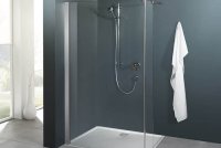 WALK-IN AVITO Vario Trennwand mit Klappelement