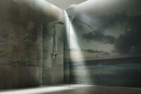WALK-IN AVITO Pro (in der Wand) Trennwand