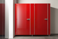 GX WC-Abtrennung in individueller Farbe